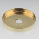 Abschluss-Scheibe Kaschierung 51x6mm Messing poliert...