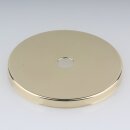 Abschluss-Scheibe Kaschierung 71x6mm Messing poliert...