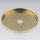 Lampen Abschluss-Scheibe Kaschierung Zierkappe 71x6mm Messing poliert 10,2mm Mittelloch