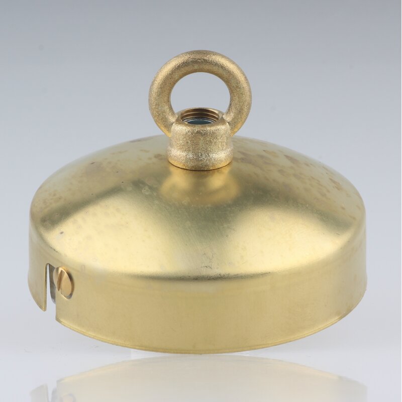 Produktbild von Baldachin Metall Messing Rund Vintage (Gold