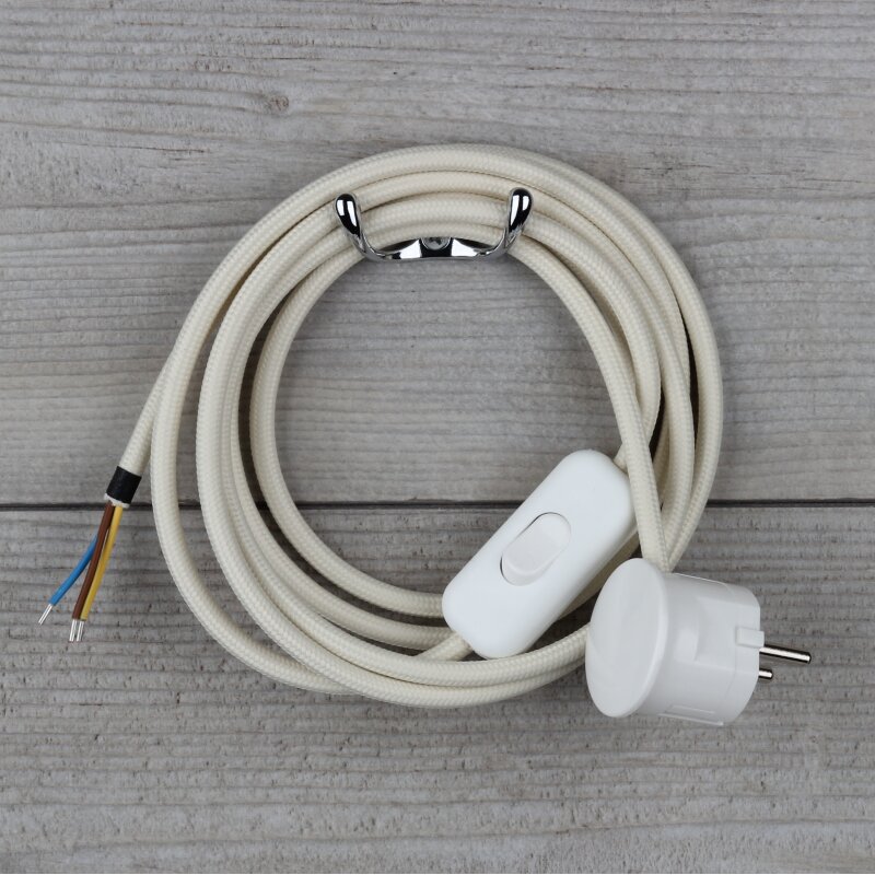 Kabel Mit Schalter Und Stecker 3 Polig