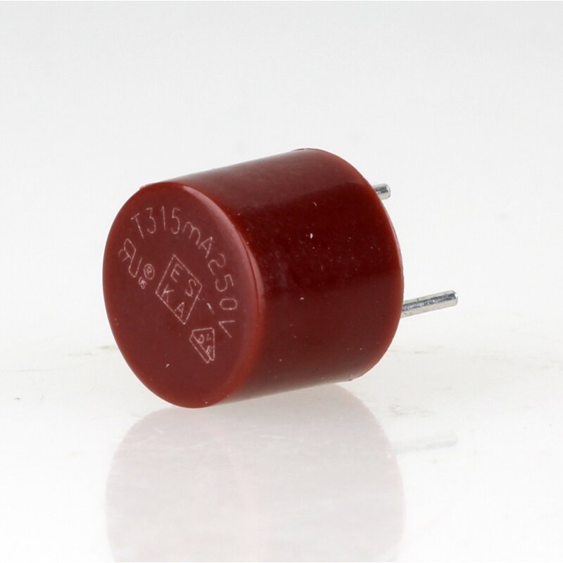 zylindrisch,aus Glas 250VAC Sicherung: Schmelz 1,6A träge