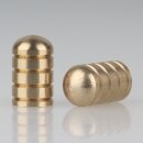 M10x1 Abschlussknopf Zierknopf 15x21mm Messing für Lampen und Leuchtenbau