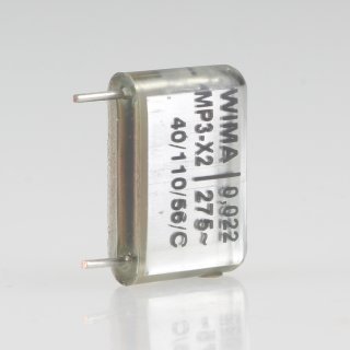 0.022uF 275V MK3-X2 Entstör-Kondensator 19x13mm Rastermaß 15mm