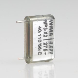 0.022uF 275V MK3-X2 Entstörkondensator 19x13mm Rastermaß 15mm
