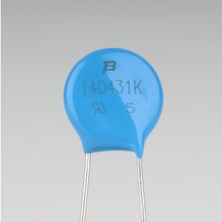 14D431K Varistor 4500 15mm VDR Widerstand Rastermaß 8mm