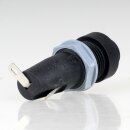 Sicherungshalter für 5x20 Feinsicherung löt und steckbar Lochdurchmesser 12,5mm