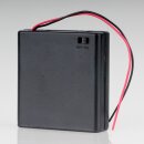 Batteriehalter Akkuhalter für 4x Mignonzelle (AA)...