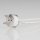 12 Volt Niedervolt Halogen Fassung GU4 mit Halterung für MR11 Reflektorlampen 120mm Kabel