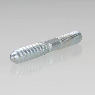 M6x60 Stockschraube Stahl verzinkt gewalztes Gewinde mit Torx Antrieb