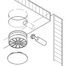 Häfele Verbindungsbolzen 9x38mm Maxifix S35 mit Gewinde M8 Stahl verzinkt