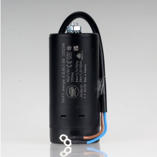 80uF 330V AC Startkondensator Betriebskondensator mit Kabel spritzwassergeschützt