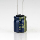 680uF 10V Elko Elektrolytkondensator Radial 105° 10x13mm Rastermaß 5mm