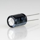 680uF 25V Elko Elektrolytkondensator Radial 105° 10x16mm Rastermaß 5mm