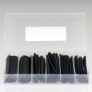 100-teiliges Schrumpfschlauch-Set in Schwarz in...