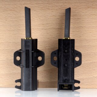 13,5x4,9x57,4mm Kohlebürsten mit Halter Ersatz für Sharp Waschmaschine ES-HFB7143WD-DE (2 Stück)