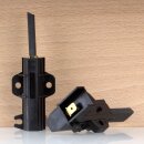 13,5x4,9x57,4mm Kohlebürsten mit Halter Ersatz für Sharp Waschmaschine ES-HFB7143WD-DE (2 Stück)