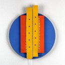 LED-Lichtplastik Motiv die Brücke aus Acrylglas und Holz 400×400×150mm Künstler Rainer Schubert