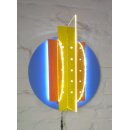 LED-Lichtplastik Motiv die Brücke aus Acrylglas und Holz 400×400×150mm Künstler Rainer Schubert