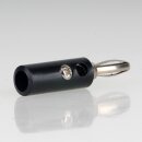 Bananenstecker Büschelstecker 4,5mm schwarz mit...