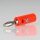 Bananenstecker Büschelstecker 4,5mm rot mit Schraubanschluss