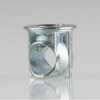 Häfele Verbindergehäuse, Stablofix, Stahl, verzinkt, mit Abdeckrand 262.88.904