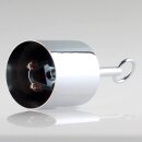 Lampen Deckenbaldachin 62x63mm Zylinderform Metall...