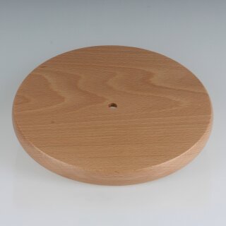 Holzsockel Buche 230mm für Lampenbau-Projekte