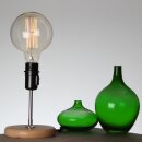 Holzsockel Buche 230mm für Lampenbau-Projekte