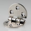 Häfele Klappenscharnier 30mm zum Schrauben Stahl vernickelt Öffnungswinkel 270 Grad