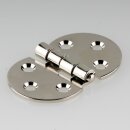 Häfele Klappenscharnier 30mm zum Schrauben Stahl vernickelt Öffnungswinkel 270 Grad