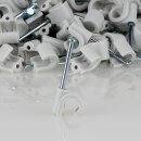 Kopp ISO-Kabelschellen mit Stahlnagel 7–10 mm – 100 Stück 3456.0408.0