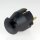 Kopp Schutzkontakt-Stecker Schwarz 16A 250V IP20 für Kabel bis 3x1,5 mm² 1757.0500.3