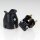 Kopp Schutzkontakt-Stecker Schwarz 16A 250V IP20 für Kabel bis 3x1,5 mm² 1757.0500.3