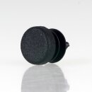 Rohrstopfen Kunststoff schwarz für Rundrohre 12mm Außendurchmesser