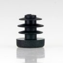 Rohrstopfen Kunststoff schwarz für Rundrohre 13mm Außendurchmesser