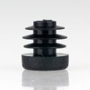 Rohrstopfen Kunststoff schwarz für Rundrohre 16mm Außendurchmesser