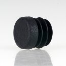 Rohrstopfen Kunststoff schwarz für Rundrohre 16mm Außendurchmesser
