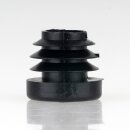 Rohrstopfen Kunststoff schwarz für Rundrohre 18mm Außendurchmesser