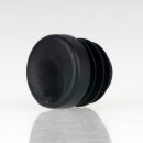 Rohrstopfen Kunststoff schwarz für Rundrohre 18mm Außendurchmesser