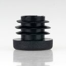 Rohrstopfen Kunststoff schwarz für Rundrohre 20mm Außendurchmesser