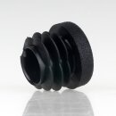 Rohrstopfen Kunststoff schwarz für Rundrohre 20mm Außendurchmesser