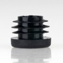 Rohrstopfen Kunststoff schwarz für Rundrohre 22mm Außendurchmesser