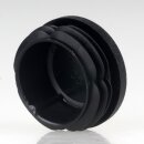 Rohrstopfen Kunststoff schwarz für Rundrohre 35mm Außendurchmesser