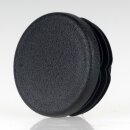 Rohrstopfen Kunststoff schwarz für Rundrohre 38mm Außendurchmesser