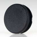 Rohrstopfen Kunststoff schwarz für Rundrohre 42mm Außendurchmesser