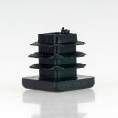 Rohrstopfen Kunststoff schwarz für Vierkantrohre...