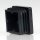 Rohrstopfen Kunststoff schwarz für Vierkantrohre 30x30mm