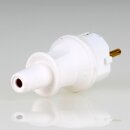Kopp Schutzkontakt-Stecker Weiß IP44 16A 250V für Kabel bis 3x1,5 mm² 1730.0200.7
