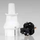 Kopp Schutzkontakt-Stecker Weiß IP44 16A 250V für Kabel bis 3x1,5 mm² 1730.0200.7